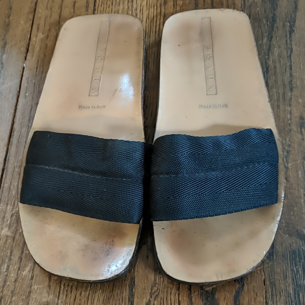 Prada spa sandals